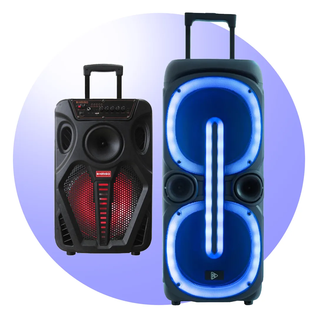 تصویر برای گروهاسپیکر چمدانی